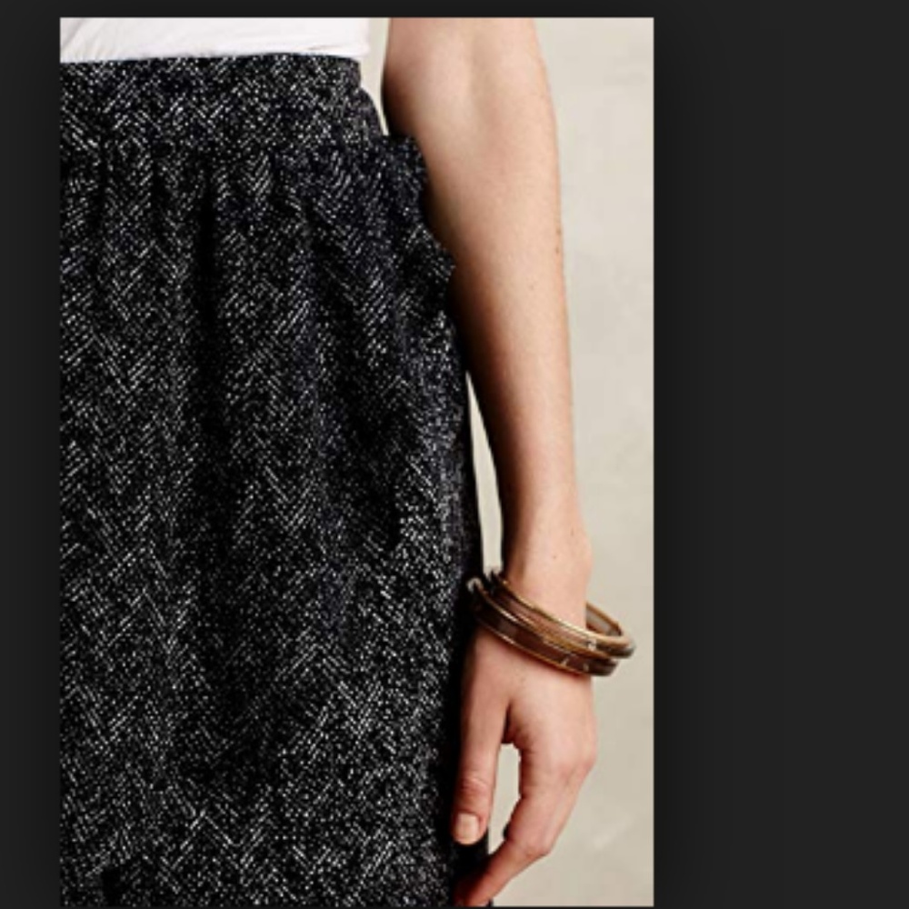 Corey Lynn Calter Town Square Shorts Skort Black - Picture 3 of 7